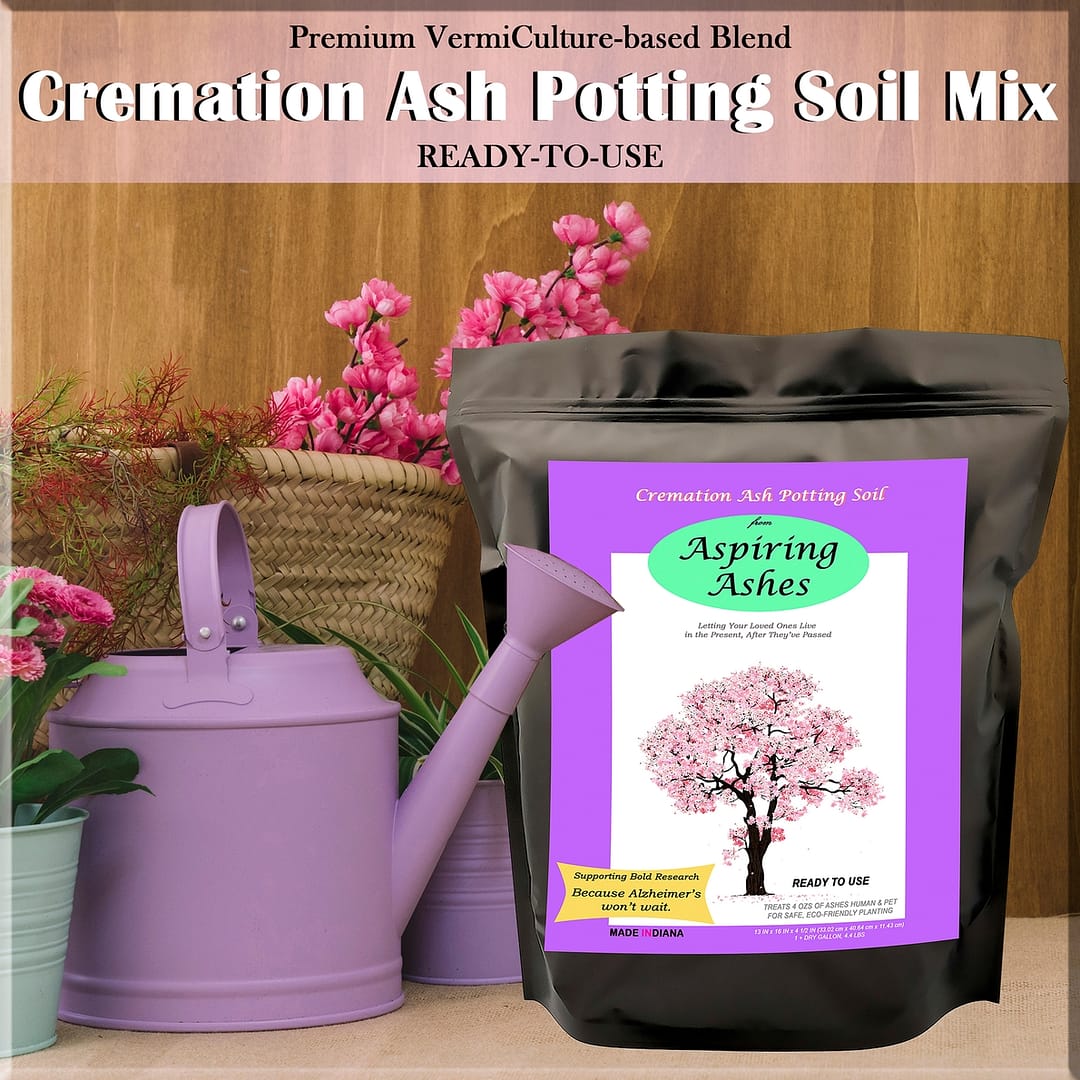 Cremated Ashes Soil Mixture | Cremation Ash Soil Mixture | Soil Mixture for Cremation Ash | Connect with Aspiring Ashes