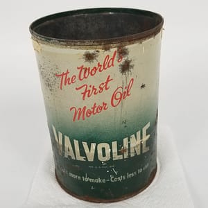 Orig Valvoline Motor Oil Can – Empty