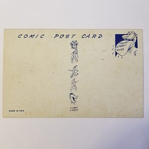 Vintage Unused Postcard (1950’s) – “After the third drink…”