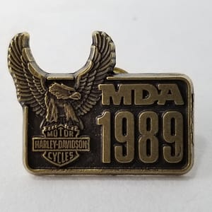 Genuine Harley MDA 1989 Hat Pin