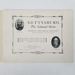 1948 Gettysburg National Shrine Souvenir Program