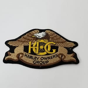 Authentic Harley Owner’s Group (HOG) Patch (1980s)   knucklehead