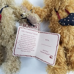 Genuine Boyds Bears Heirloom Series Friendship Bears