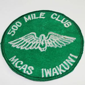 Authentic Original 1970’s USMC 500 Mile Club Patch