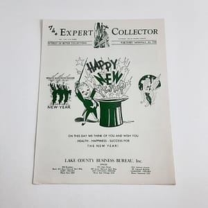 Vintage Original 1945 “The Expert Collector”