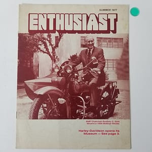 Vintage Harley-Davidson Enthusiast Magazine (Summer 1977)