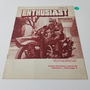 Vintage Harley-Davidson Enthusiast Magazine (Summer 1977)