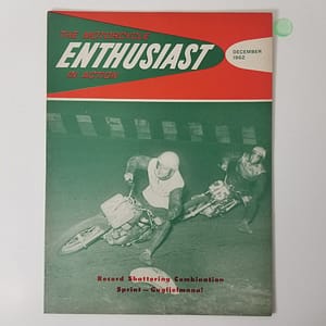 Vintage Harley-Davidson Enthusiast Magazine (December 1962)