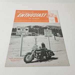 Vintage Harley-Davidson Enthusiast Magazine (November 1961)