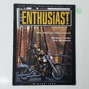 Genuine Harley-Davidson Enthusiast Mag Winter 1992 Riders Rate ’93 Models