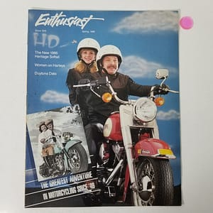 Genuine Harley-Davidson Enthusiast Magazine (Spring 1986) New Heritage Softail