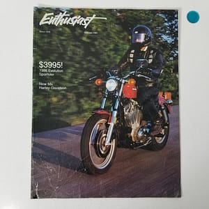 Genuine Harley-Davidson Enthusiast Magazine (Summer 1985) Miss Harley-Davidson