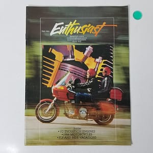 Genuine Harley-Davidson Enthusiast Magazine (Fall 1983)  V2 Evo Motors