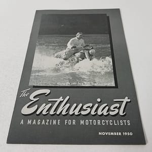 Vintage Harley-Davidson Enthusiast Magazine (November 1950)