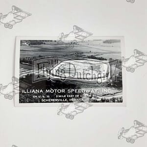 Vintage Unused Postcard (1950’s) – “Illiana Motor Speedway” Schererville, Ind.