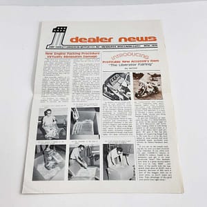 Vintage Harley-Davidson “Dealer News ” Newspaper (Nov 1974)