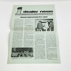 Vintage Harley-Davidson “Dealer News ” Newspaper (March-April 1977)