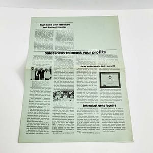 Vintage Harley-Davidson “Dealer News ” Newspaper (March-April 1977)