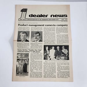 Vintage Harley-Davidson “Dealer News ” Newspaper (Nov 1977)