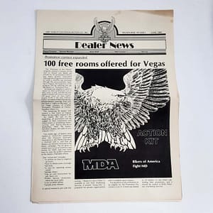 Vintage Harley-Davidson “Dealer News ” Newspaper (June 1980)