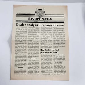Vintage Harley-Davidson “Dealer News ” Newspaper (Nov-Dec 1980)