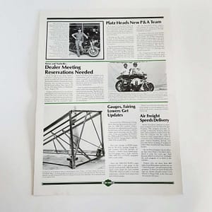Vintage Harley-Davidson “Dealer News ” Newspaper (April 1984)