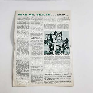 ORIGINAL VINTAGE HARLEY-DAVIDSON 1972 “THE DEALER NEWS” VOL 5, #4