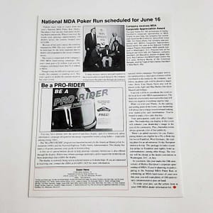 Vintage Harley-Davidson “Dealer News ” Magazine (April-May 1990)