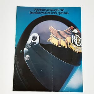 Vintage Harley-Davidson 1983 “Hog” Membership Application