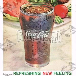 Authentic Original 1961 Coca-Cola Advertising