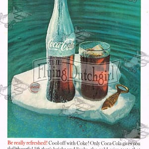 Authentic Original 1960 Coca-Cola Advertising