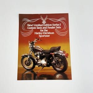 Vintage Original Harley-Davidson 1980 “Custom Eagle Tank and Fender Sets” Flyer