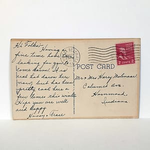 Original Authentic 1955 Post Card “Florida” to Molenaar Harley-Davidson