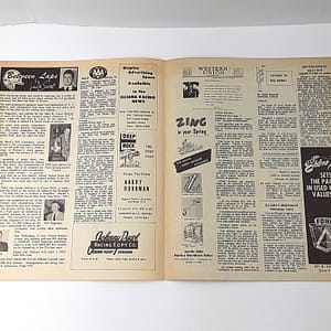 ORIGINAL 1953 “ILLIANA RACING NEWS” SCHERERVILLE, IND. – MOLENAAR