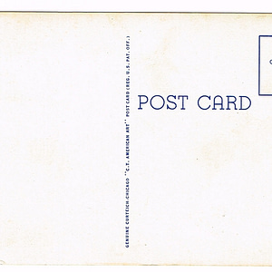 Vintage Postcard – 1940’s Peru Township H.S. La Salle, Ill.
