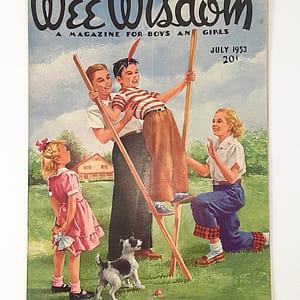 Vintage Wee Wisdom Magazine July 1953