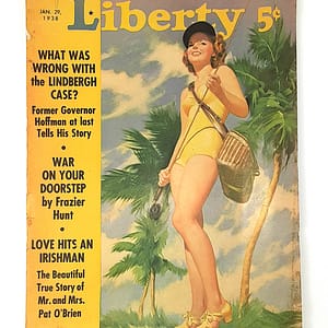 Vintage LIBERTY Magazine “WAR ON YOUR DOORSTEP” Jan 1938