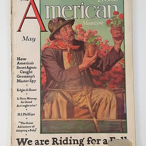 Vintage American Magazine “We are Riding for a Fall” May 1929