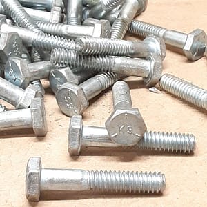 Hex Head 1/4″ x 20, 1-3/8″  Bolts Made In USA (Qty 50)