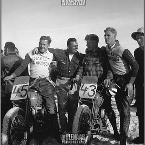 Vintage Molenaar Harley-Davidson 1940’s Race Team, Daytona – Walter C. Davidson