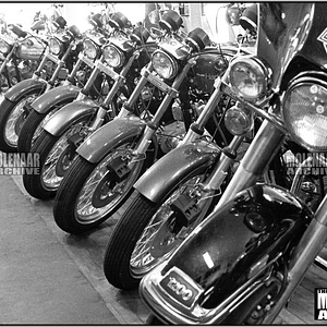 Vintage Photo “Molenaar Harley-Davidson Showroom” (1970’s)