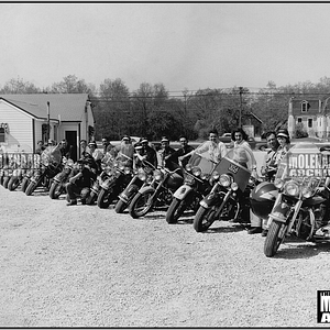 Vintage Photo “Tumbleweed Motorcycle Club” Harley – Brockton, MA