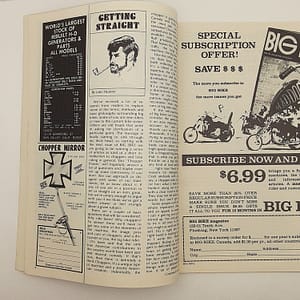 Big Bikes Magazine Harley WR Flattracker for The Street March 1971