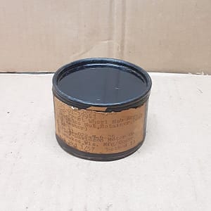 ORIG HARLEY 1957 PARTS CONTAINER (EMPTY) 45 WL, FT. HUB BEARINGS – KNUCKLEHEAD