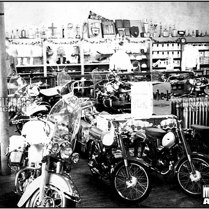 Vintage Harley Davidson Dealership PHOTO – Mid 1960’s Molenaar Showroom
