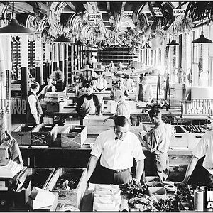Vintage Indian Motorcycle Factory PHOTO – Spare Parts Department