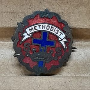 Authentic Vintage Methodist Pin Back