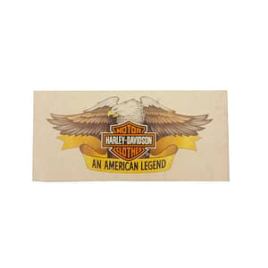 Original HARLEY-DAVIDSON “An American Legend” 2-1/4″ x 4-3/4″ Sticker