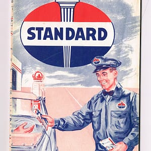 Vintage 1958 ‘Standard Oil’ Wisconsin Road Map
