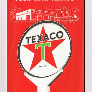 Vintage 1959 ‘Texaco’ Ohio Road Map – Unused